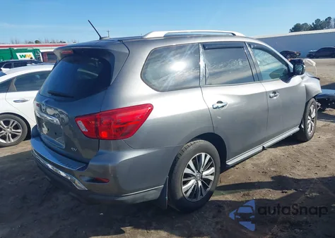 2017 Nissan Pathfinder Sv из США, поврежденный, VIN 5N1DR2MN2HC633243